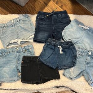 7 Bundle of Blue Casual Denim Shorts Collection